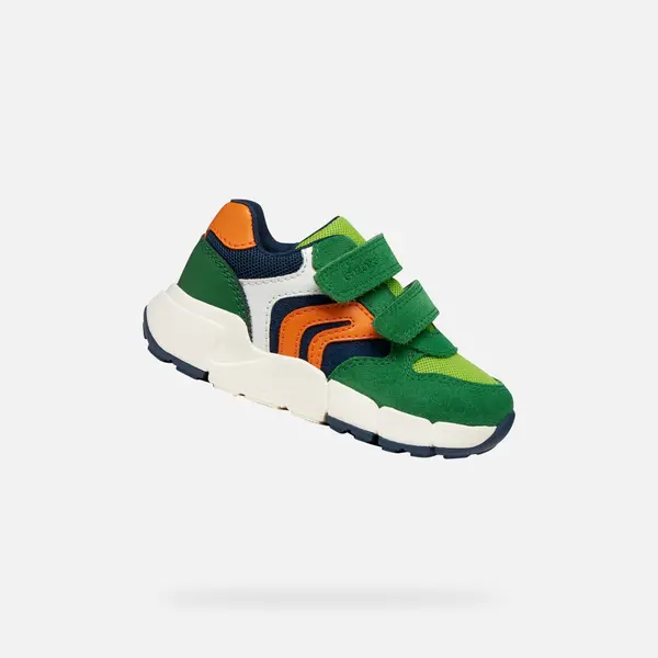 GEOX Geox Flexyper Mini zelene dječje tenisice