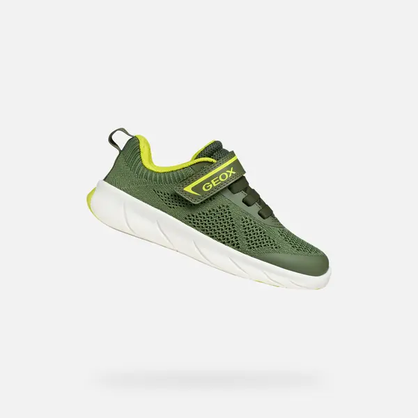 GEOX Geox Foot-Run dječje zelene tenisice