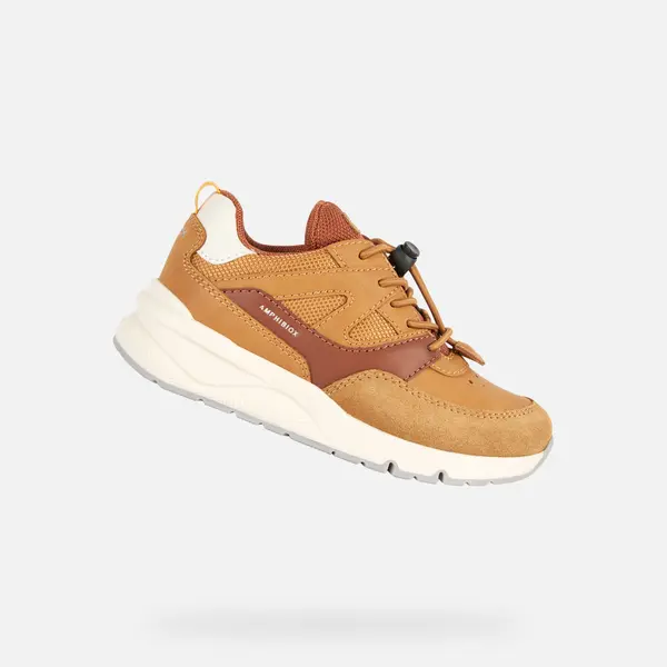 GEOX Geox Rooner B ABX žute dječje tenisice