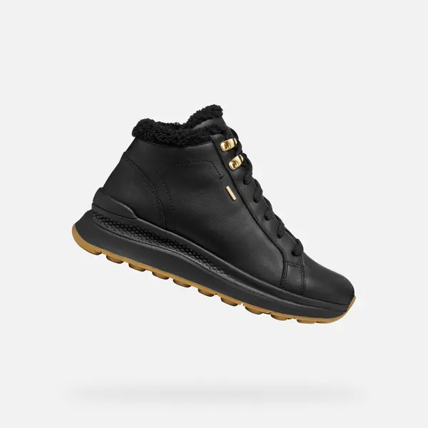 GEOX Geox Spherica ACTIF X2 Women's Black Sneakers - Women's