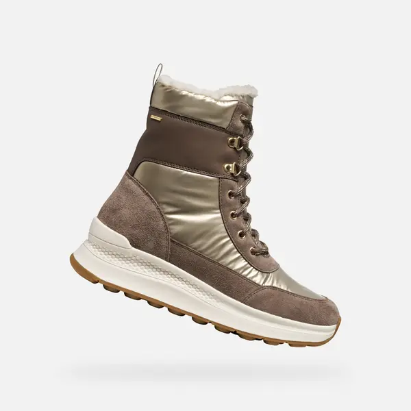GEOX Geox Spherica X2 Brown Women's Ankle Boots - Ladies