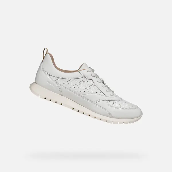GEOX Geox Sukie 2.0 krem ​​ženske tenisice