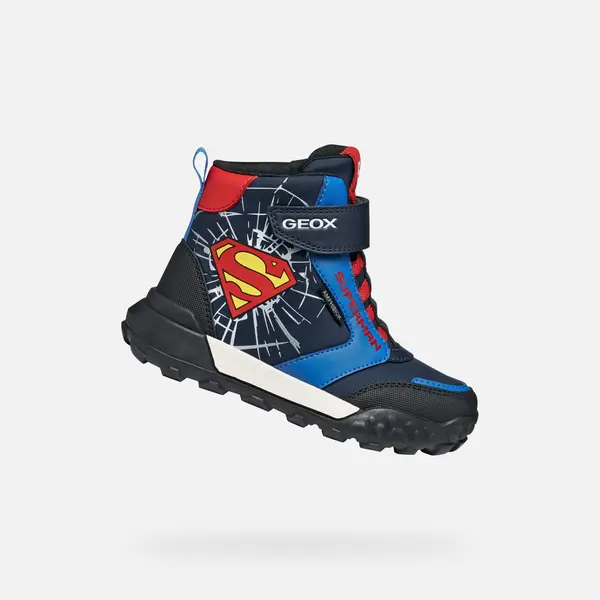 GEOX Geox Trekkyup ABX Boys' Navy Blue Ankle Boots - Boys