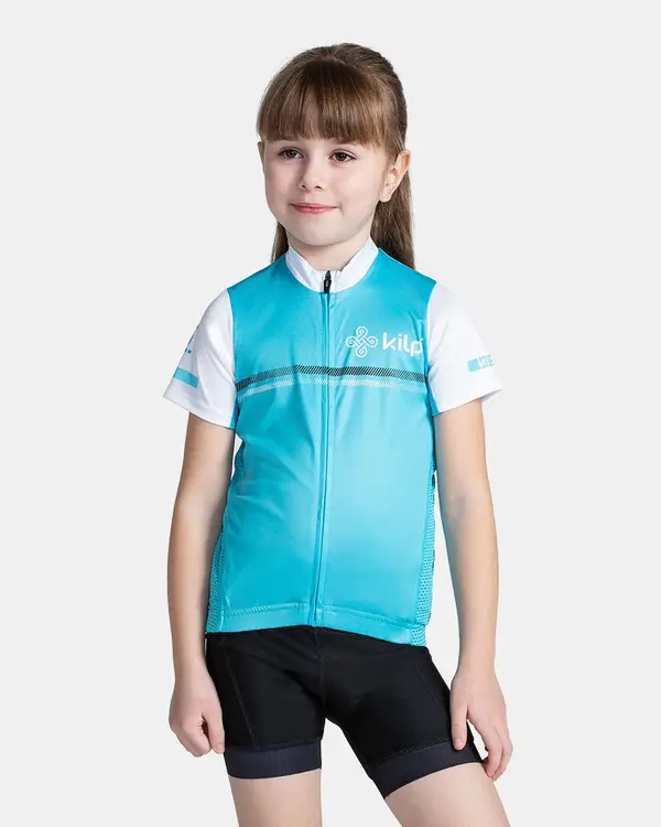 Kilpi Girls' cycling jersey Kilpi CORRIDOR-JG Blue