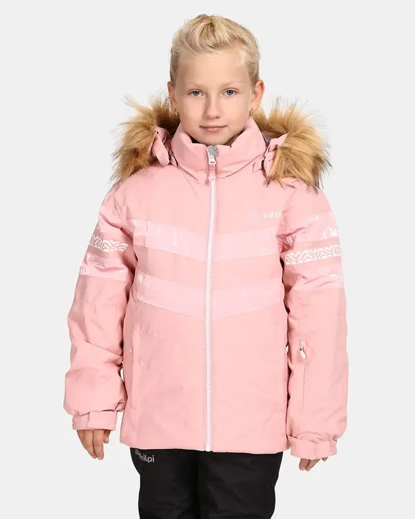 Kilpi Girls' Ski Jacket Kilpi DALILA-JG Light Pink
