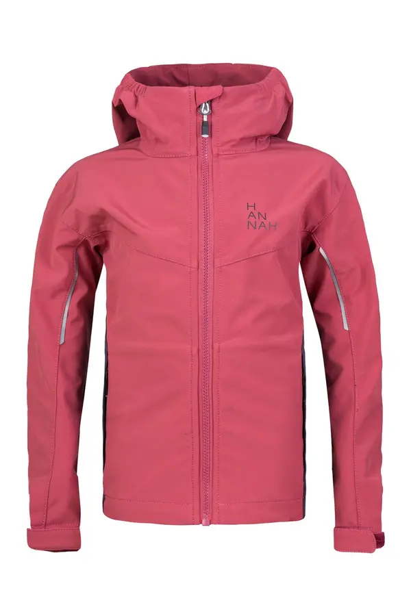 HANNAH Girls' Softshell Jacket Hannah CAPRA JR Baroque Rose/India Ink
