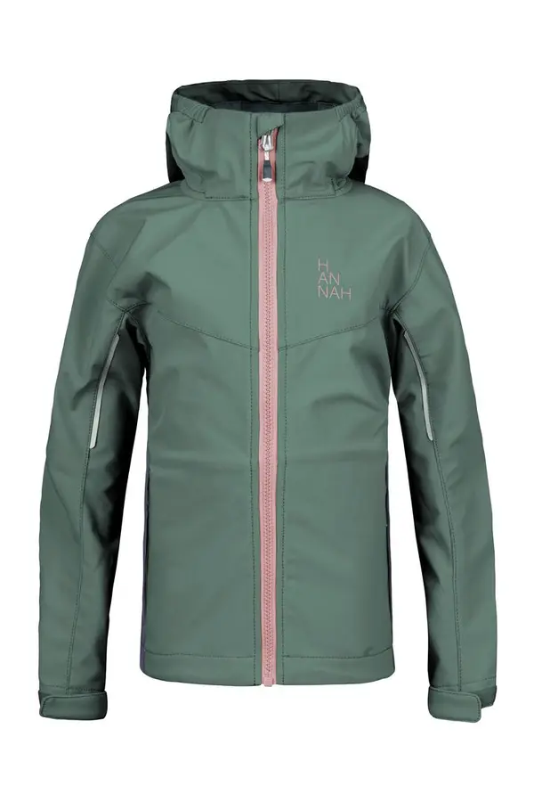 HANNAH Girls' Softshell Jacket Hannah CAPRA JR dark forest/india ink