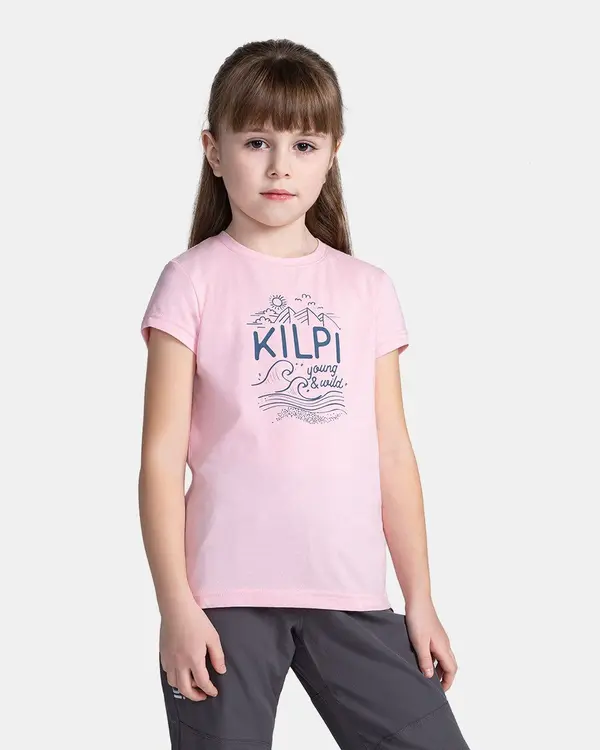 Kilpi Girl's T-shirt Kilpi MALGA-JG Light pink