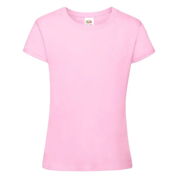 Fruit of the Loom Girls' T-shirt Sofspun 610150 100% cotton 160g/165g