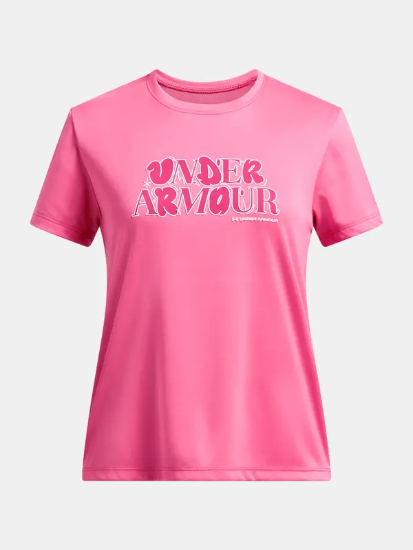 Under Armour Girls' T-shirt Under Armour UA Tech Wordmark SS - Girls
