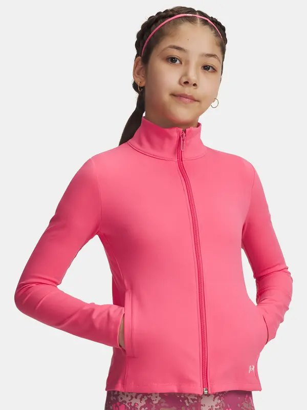 Under Armour Girls' Under Armour Motion Jacket-PNK - Girls