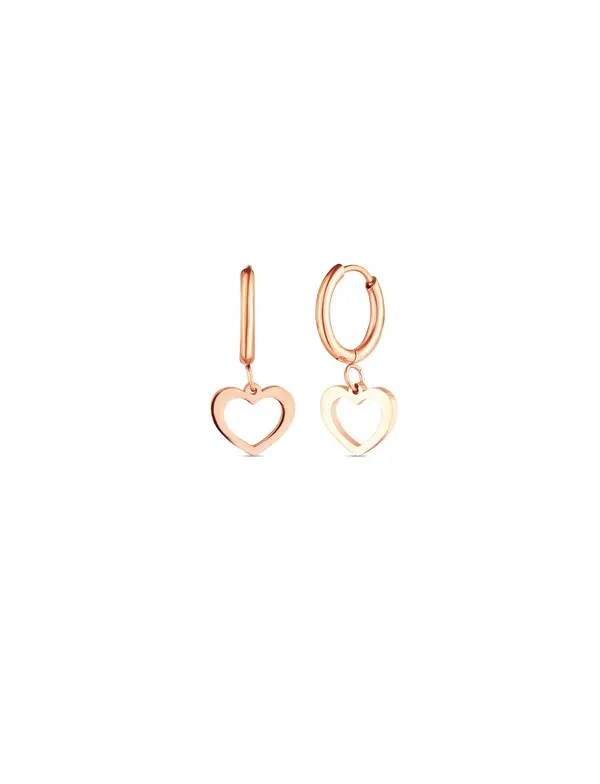 VUCH Glimmer Rose Gold Earrings
