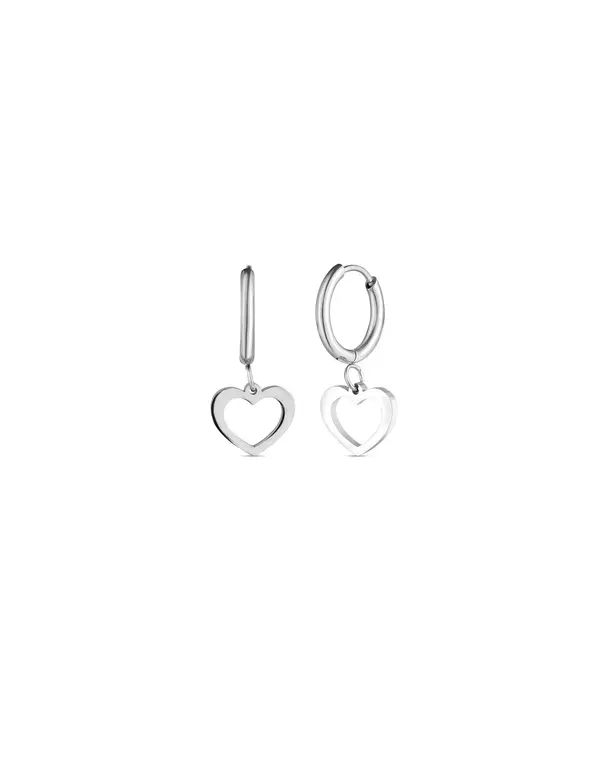 VUCH Glimmer Silver Earrings