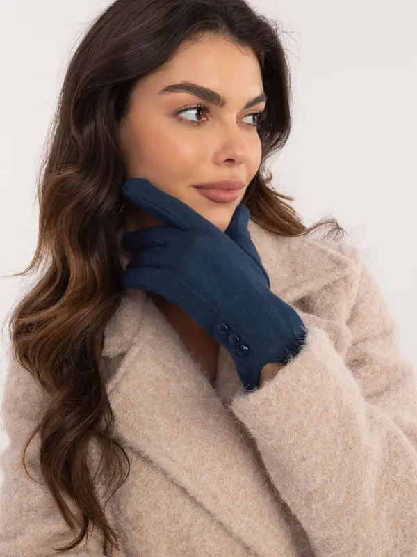 Wool Fashion Italia Gloves-AT-RK-239503.31-marine