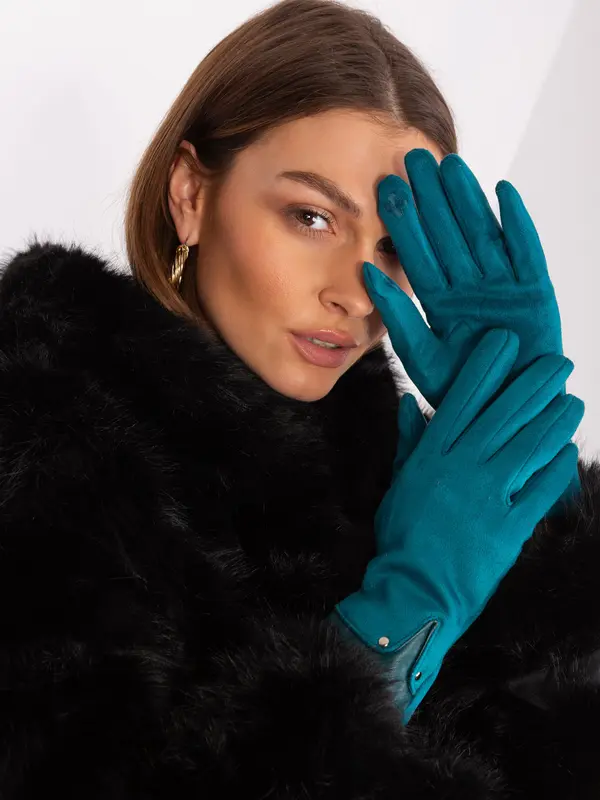 Wool Fashion Italia Gloves-AT-RK-239507.26P-marine