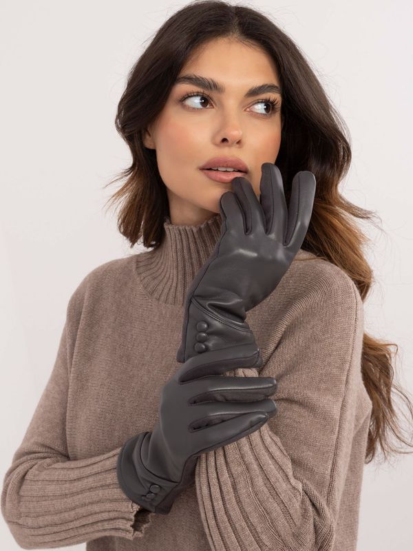 Wool Fashion Italia Gloves-AT-RK-239805.95-dark gray