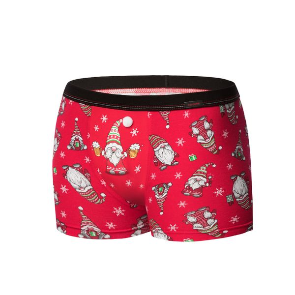 Cornette Gnome 007/68 Red-Graphite Red-Graphite Boxer Shorts