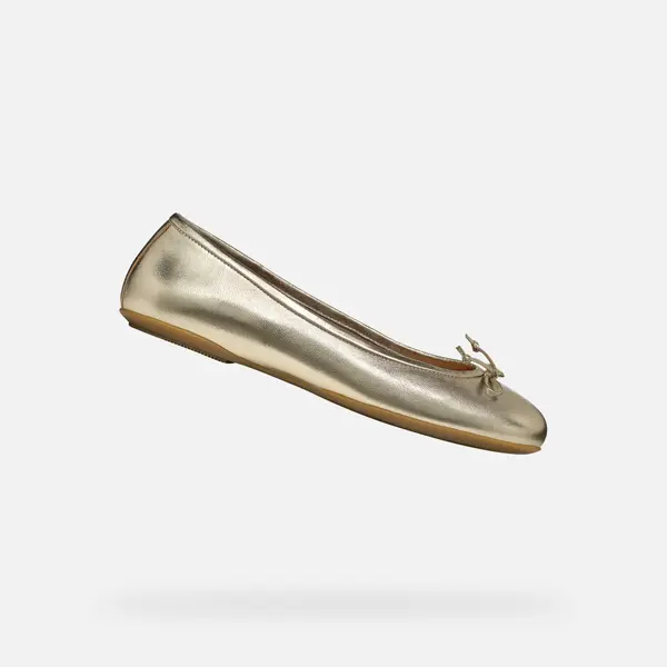 GEOX Gold women's ballet flats Geox Palmaria - Women's