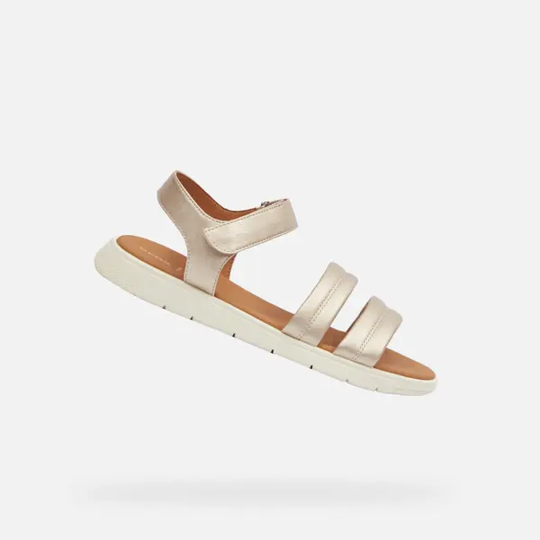 GEOX Gold women's sandals Geox Dandra - Women's