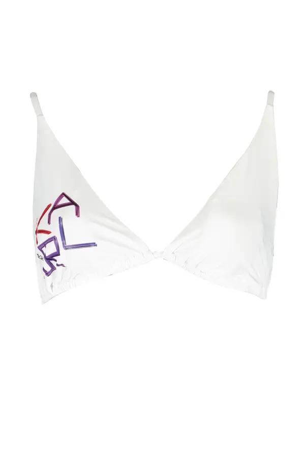 KARL LAGERFELD BEACHWEAR Gornji dio bikinija Karl Lagerfeld bijeli