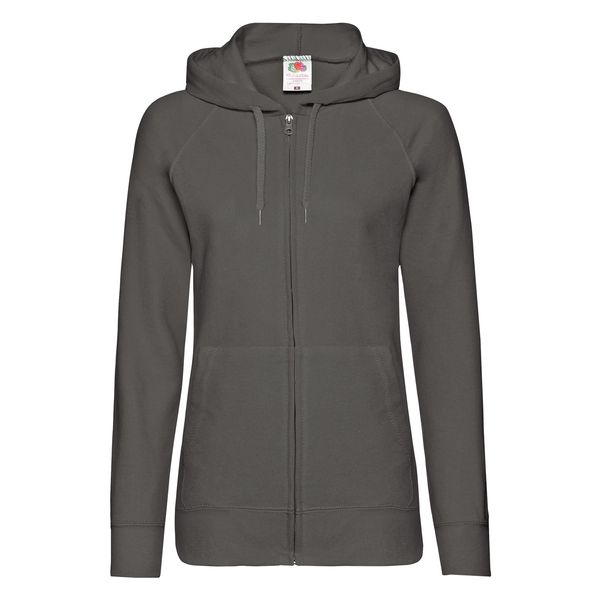 Fruit of the Loom Graphite Hoodie Lady fit Fruit Of The Loom