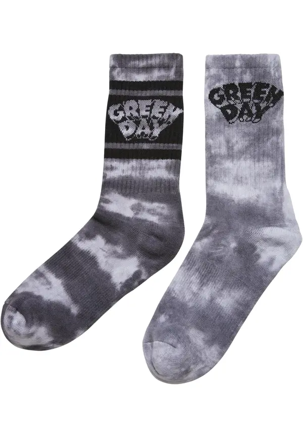 Merchcode Green Day Socks - 2-Pack Black/White