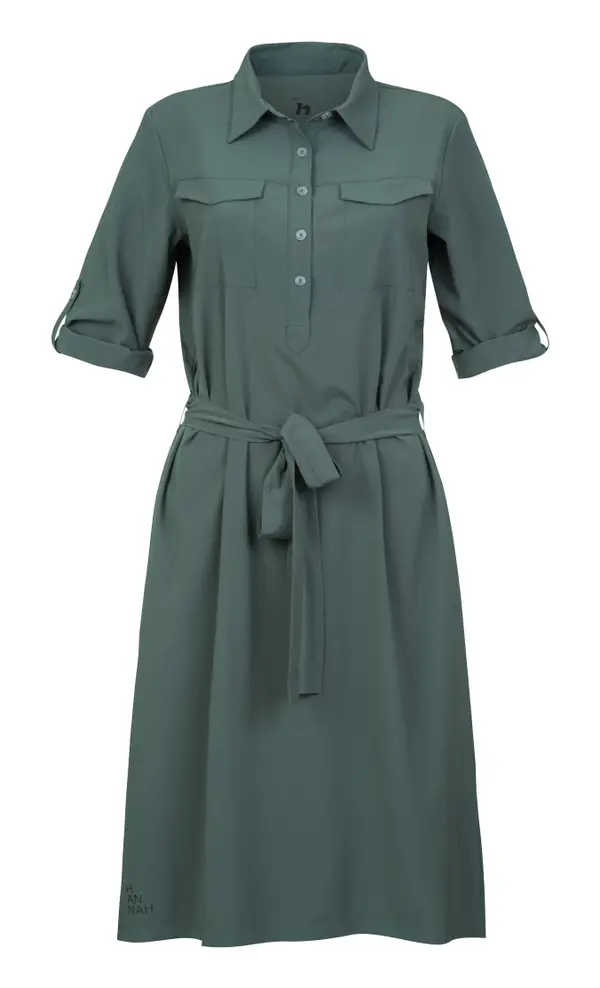 HANNAH Green Women's Shirt Dress Hannah Libby