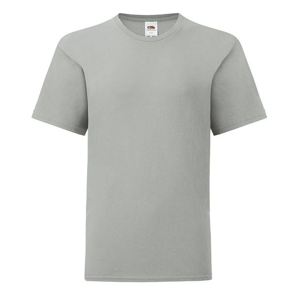 Fruit of the Loom Grey children's t-shirt in combed cotton Fruit of the Loom