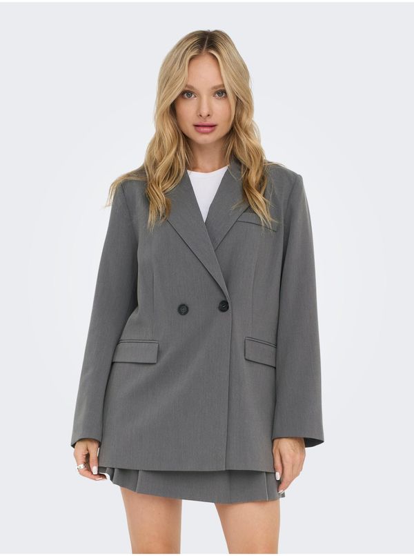Only Grey ladies brindle jacket ONLY Tilly - Ladies