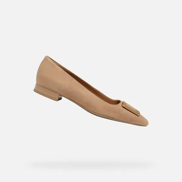 GEOX Grey women's ballet flats Geox Charyssa - Women's