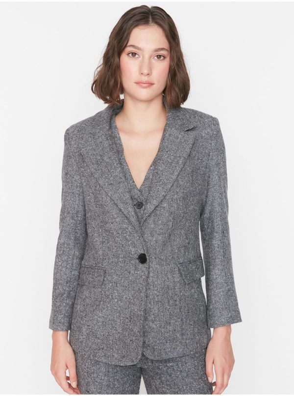 Trendyol Grey women's blazer Trendyol