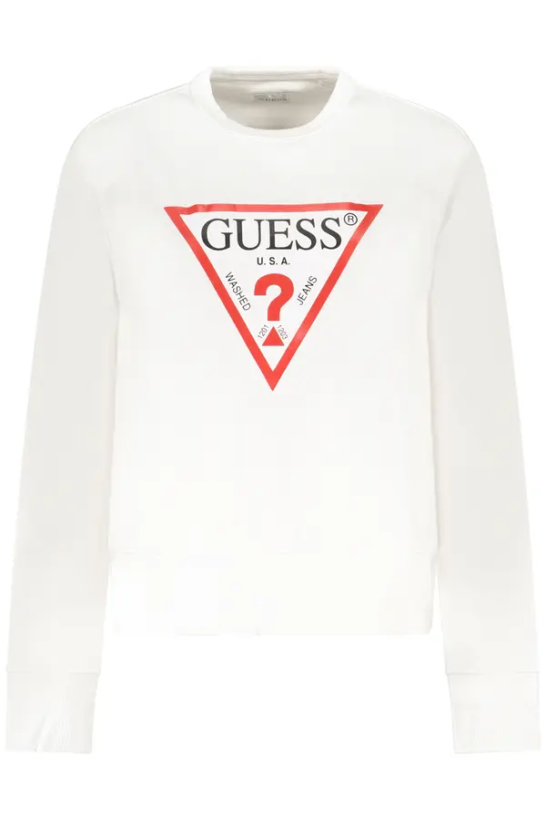 GUESS JEANS Guess bijela majica s logom