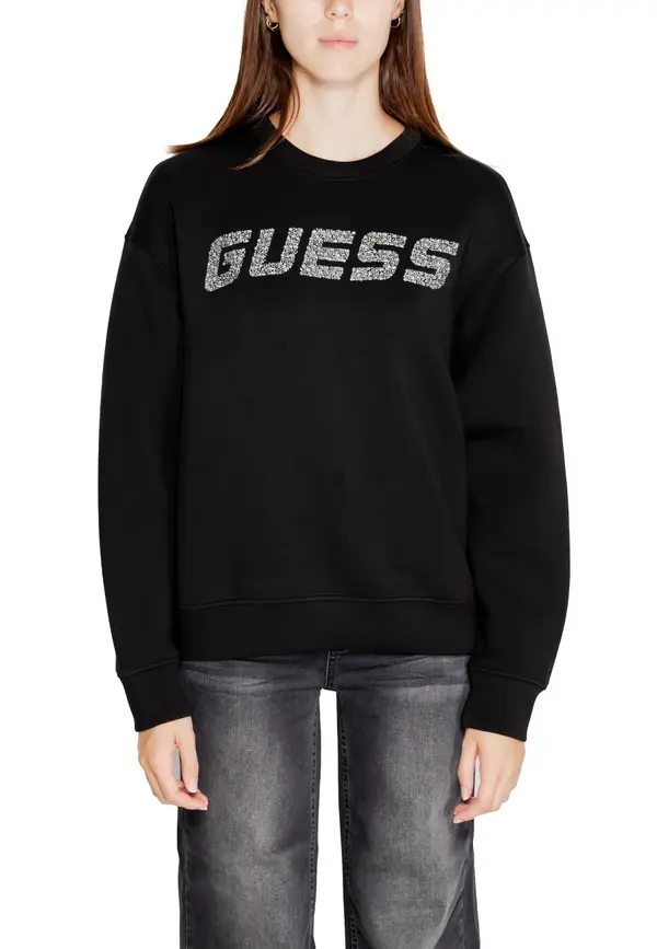 Guess Active Guess crna majica s printom