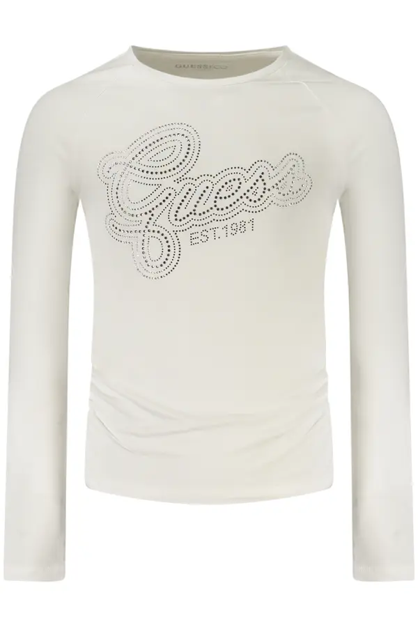 GUESS JEANS GUESS JEANS majica dugih rukava za djevojčice, bijela