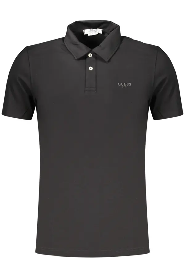 GUESS JEANS GUESS JEANS muška polo majica crne boje