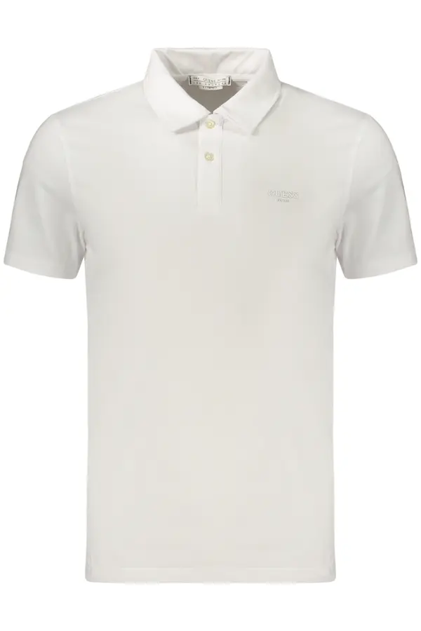 GUESS JEANS GUESS JEANS muška polo majica kratkih rukava, bijela