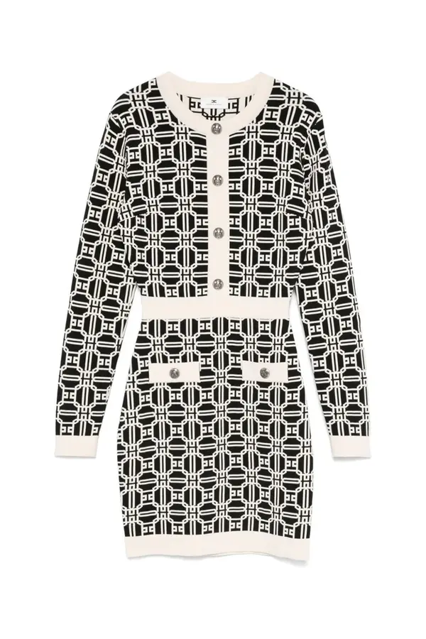 Elisabetta Franchi Haljina džemper Elisabetta Franchi