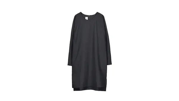 Makia Haljina - Makia Current Long Sleeve Dress W Crna