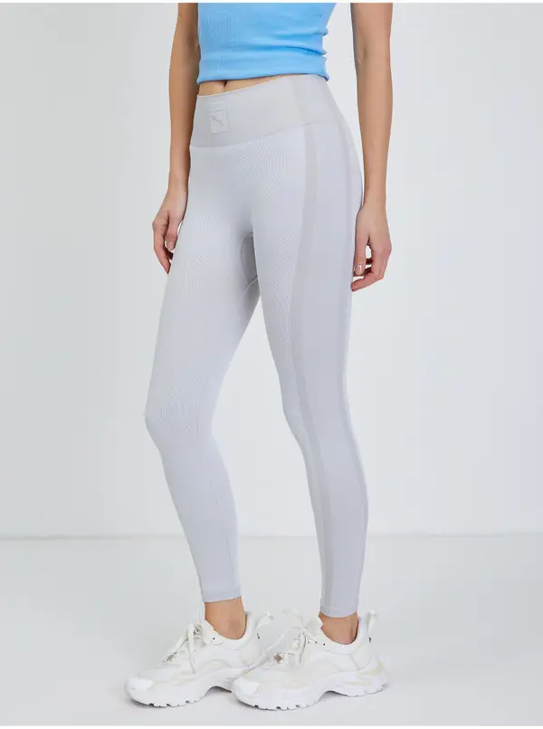 Puma Hlače - Puma x Vogue Leggings Grey Siva