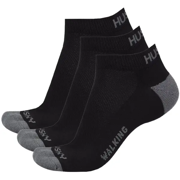 HUSKY HUSKY Walking Socks 3pack black