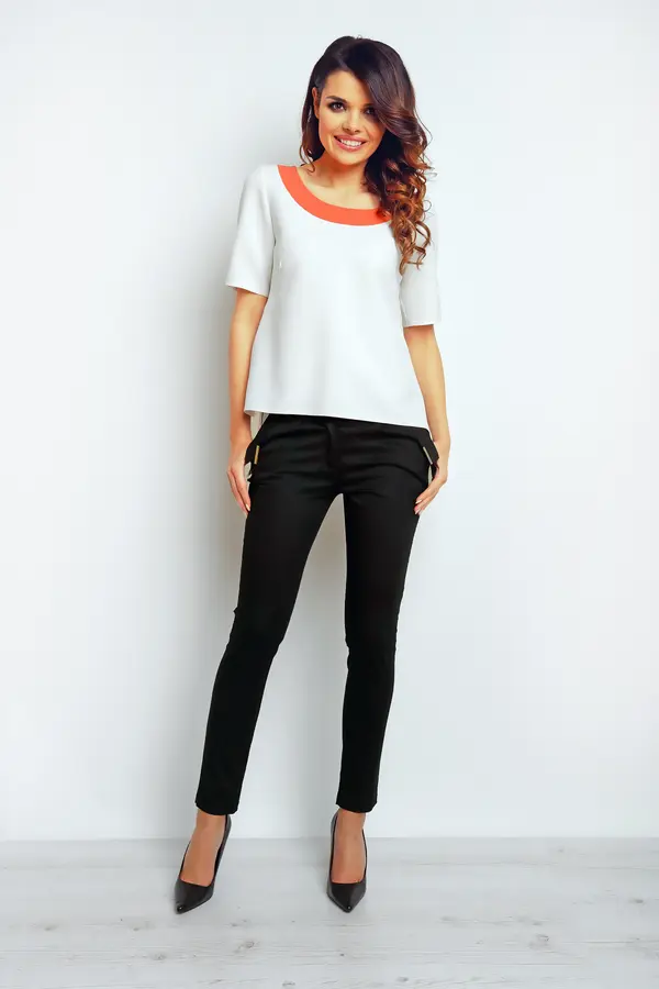 Infinite You Infinite You Woman's Blouse M083 Ecru