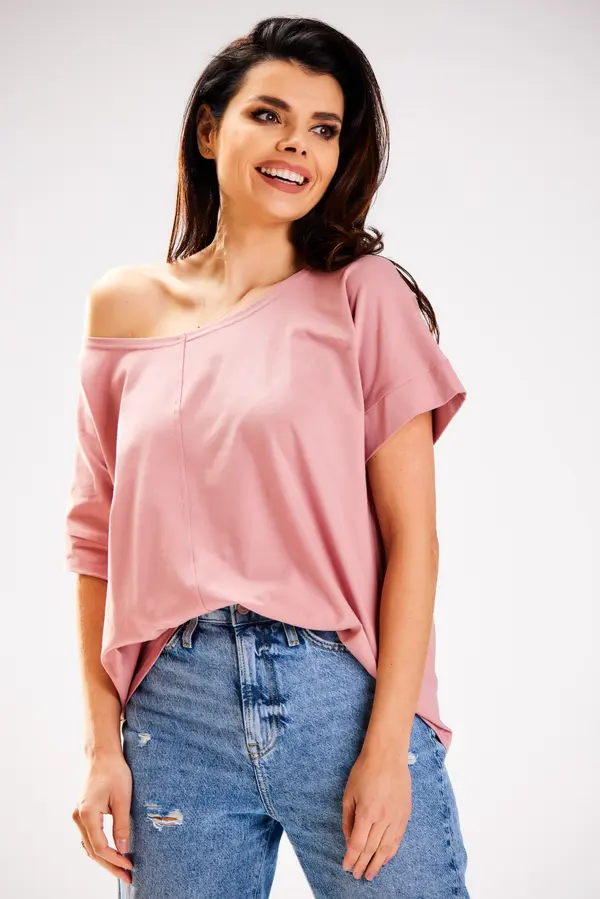 Infinite You Infinite You Woman's Blouse M254 Pink