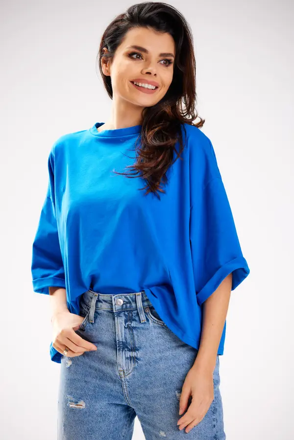 Infinite You Infinite You Woman's Blouse M265 Blue