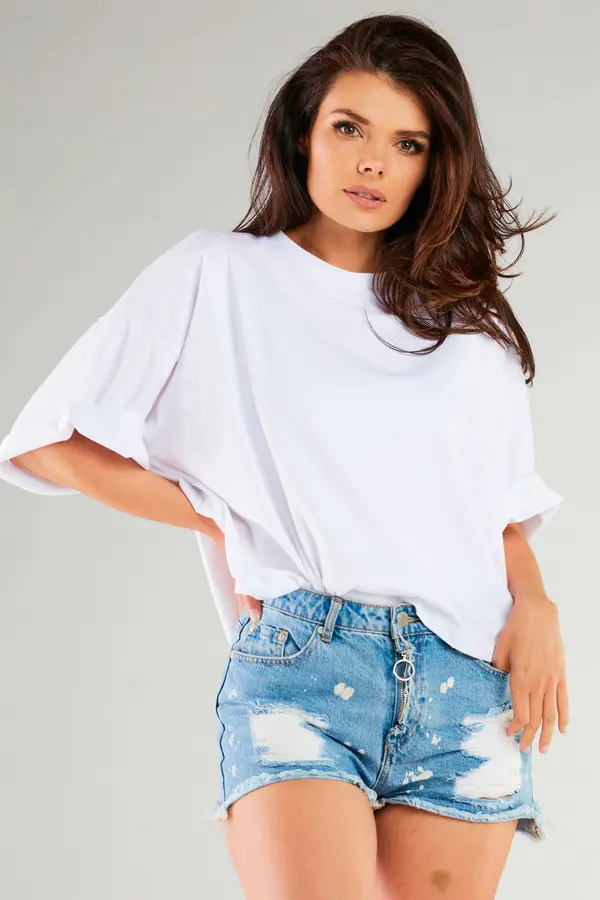 Infinite You Infinite You Woman's Blouse M265 White