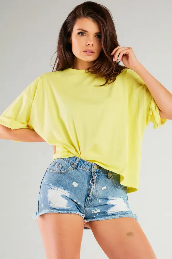 Infinite You Infinite You Woman's Blouse M265 Yellow