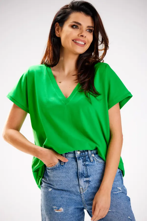 Infinite You Infinite You Woman's Blouse M267 Green