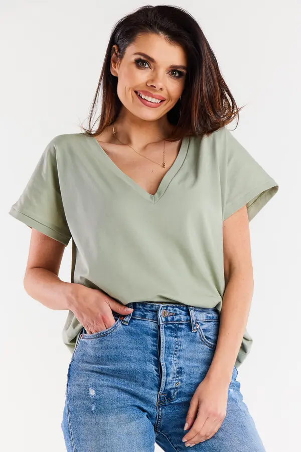 Infinite You Infinite You Woman's Blouse M267 Mint