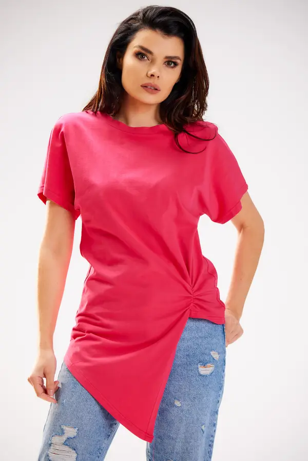 Infinite You Infinite You Woman's Blouse M268 Fuchsia