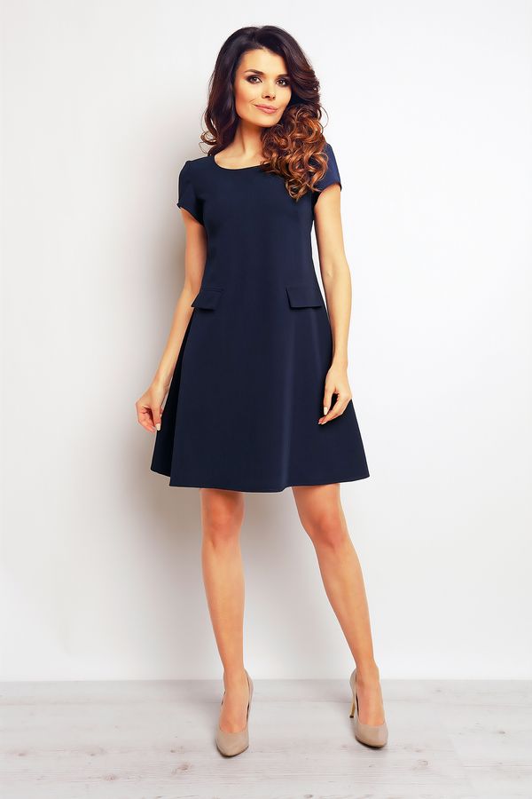 Infinite You Infinite You Woman's Dress M081 Navy Blue
