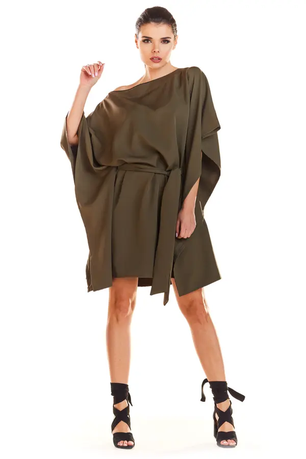Infinite You Infinite You Woman's Dress M196 Khaki